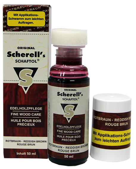 Средство по уходу за деревом Scherell Schaftol, кр.-бурое
