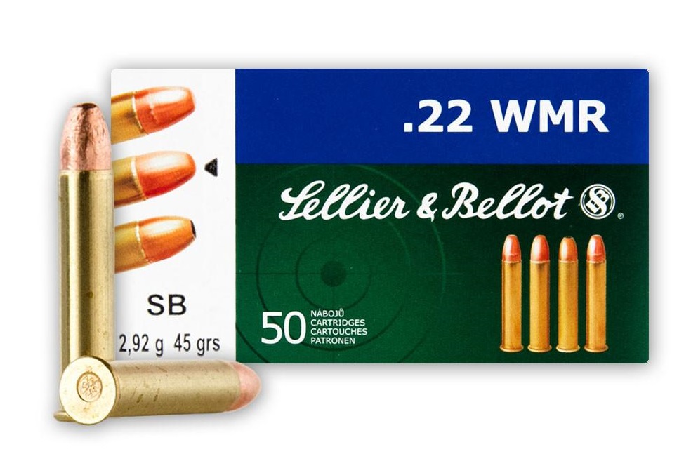 Патрон к.22WMR, HS SB, 2,92гр. (50шт)