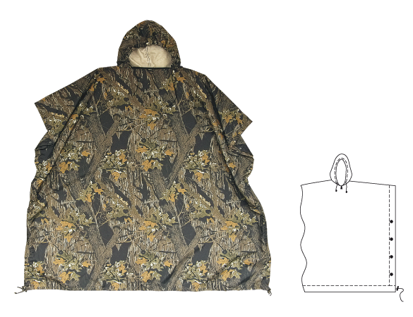 Плащ-накидка "Пончо"