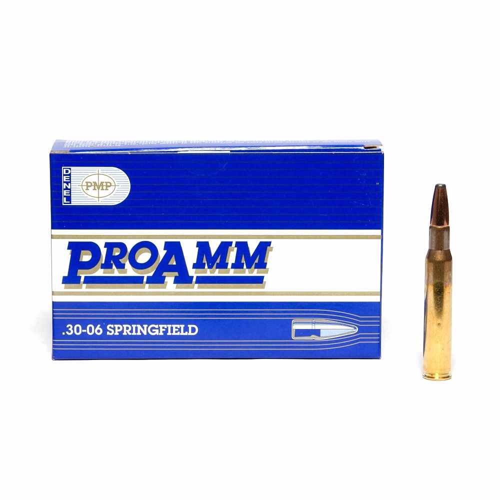 Патрон к.30-06Spr., SP ProAmm, 9,72гр. (150grn)