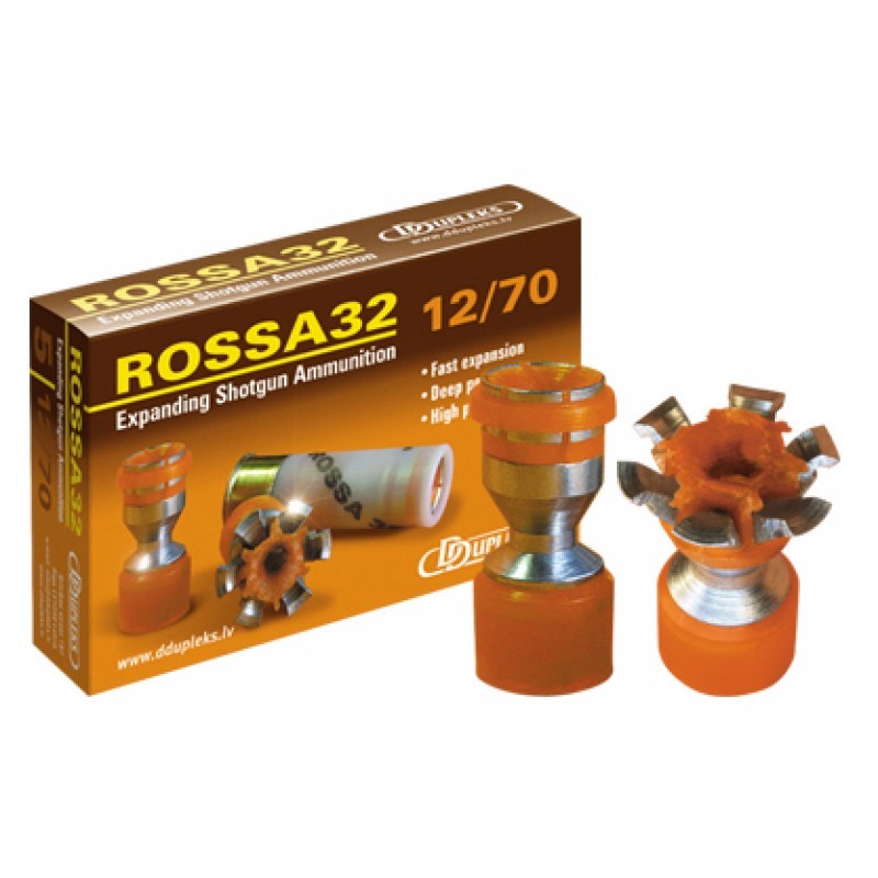 Патрон к.12*70, пуля Rossa (32гр.)
